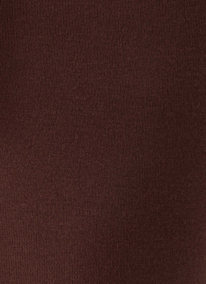 Aviara Knit Low Rise Pant - Chocolate