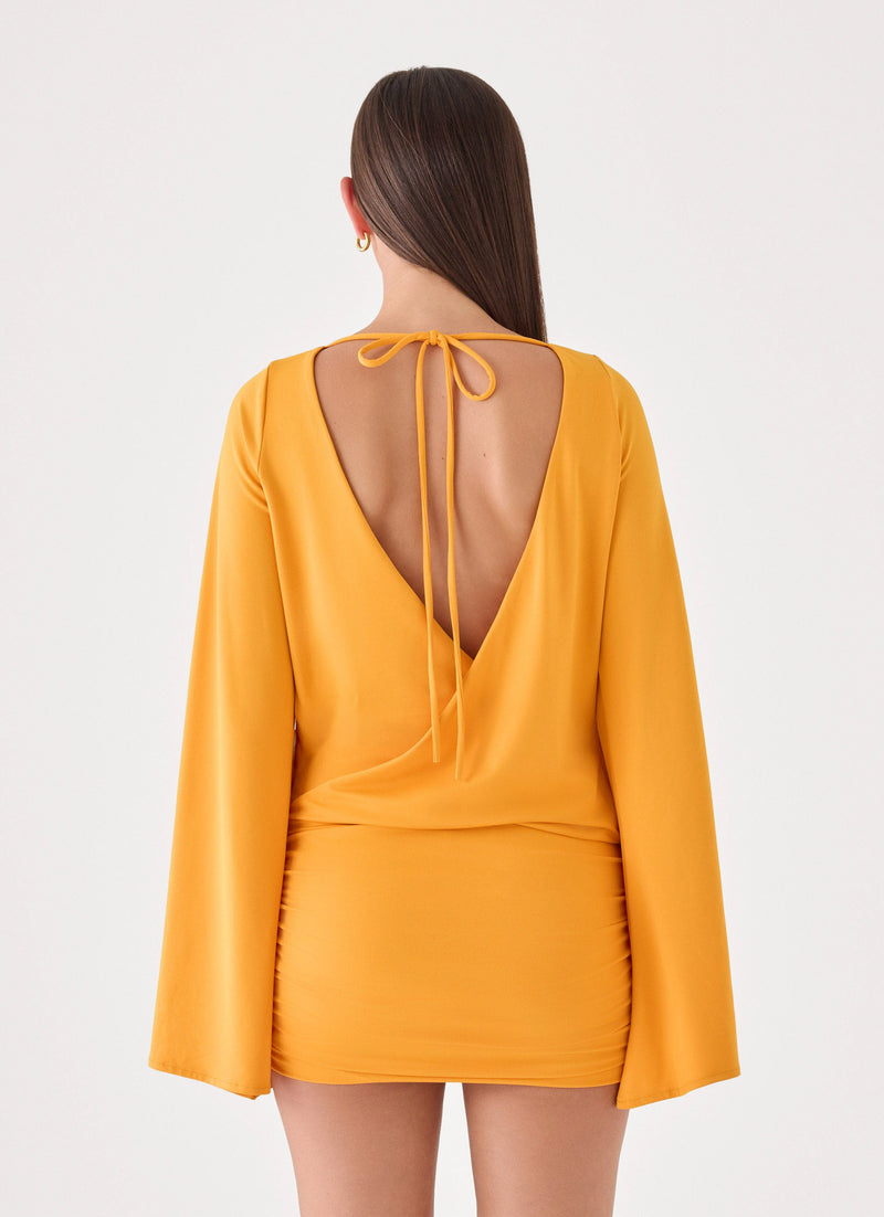 Azria Mini Dress - Saffron