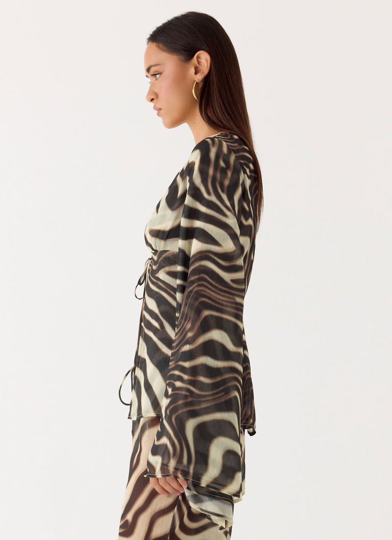 Chaty Top - Zebra