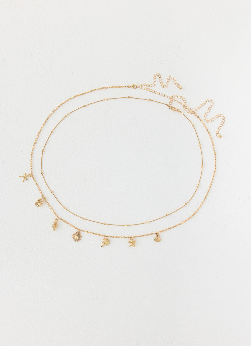 Ciao Charm Belly Chain - Gold