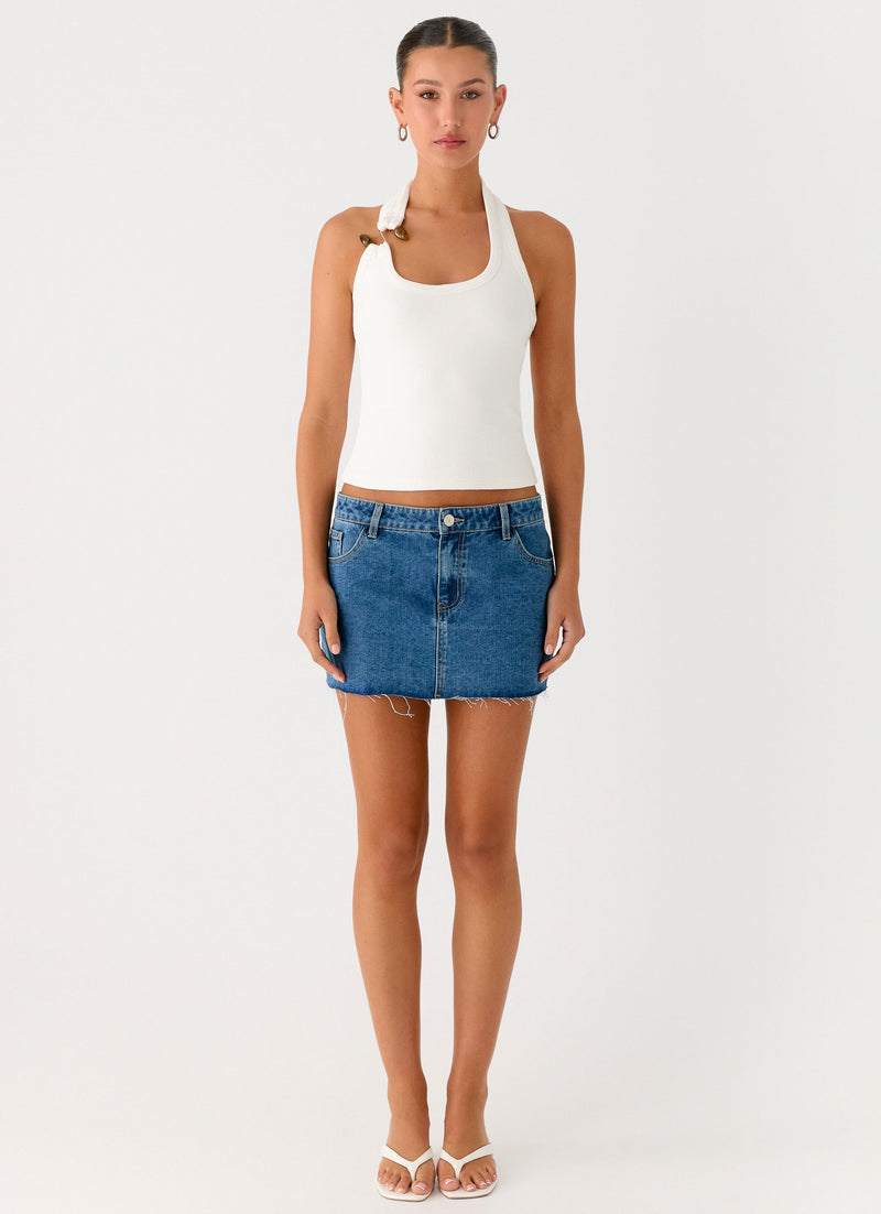 Cladena Top - White