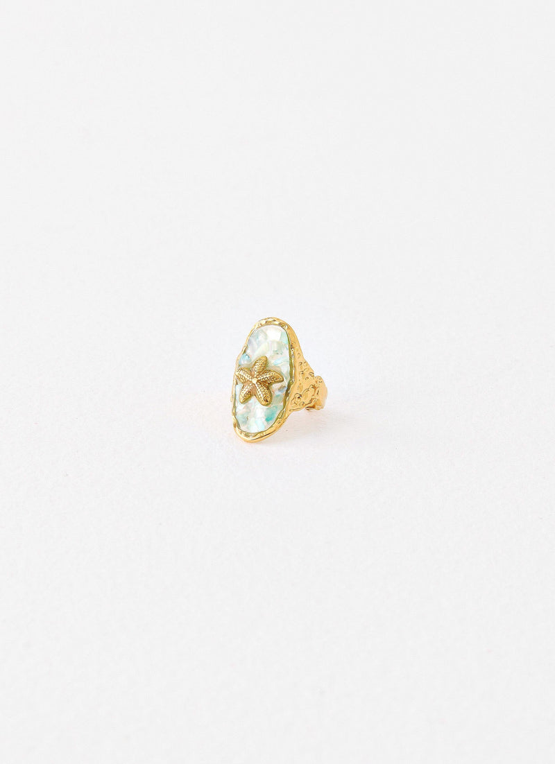 Coral Cove Ring - Blue