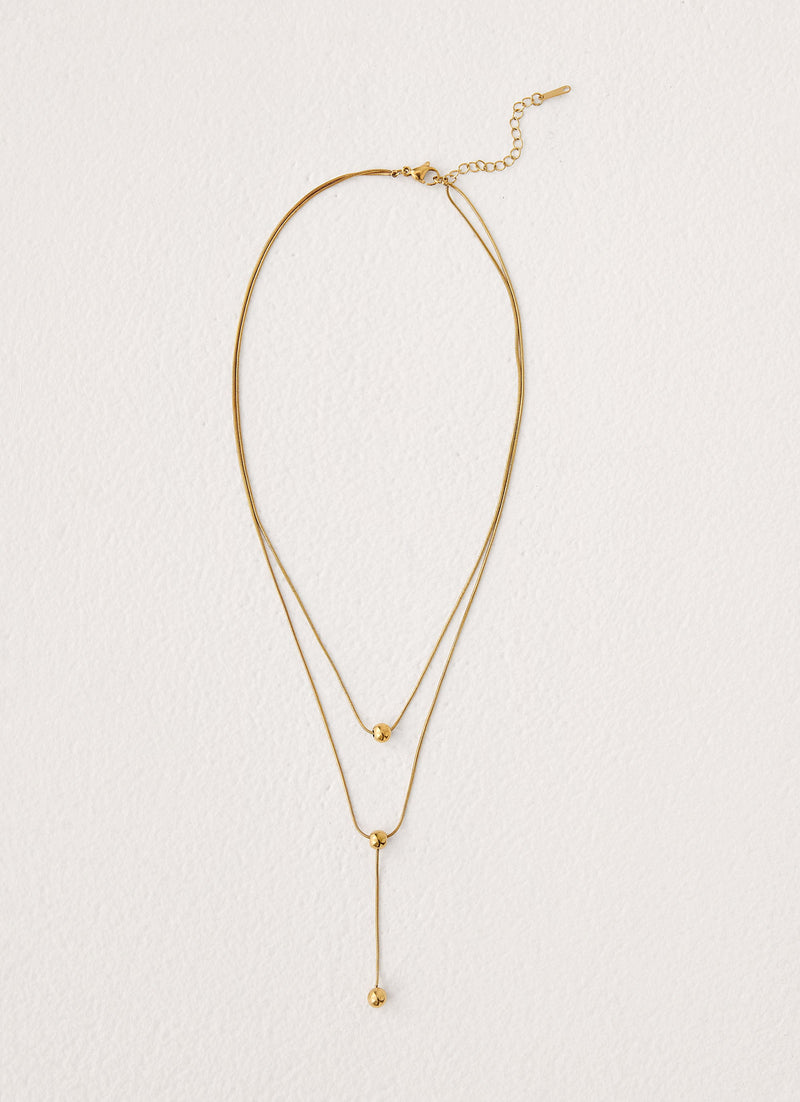 Dainty Girl Necklace - Gold