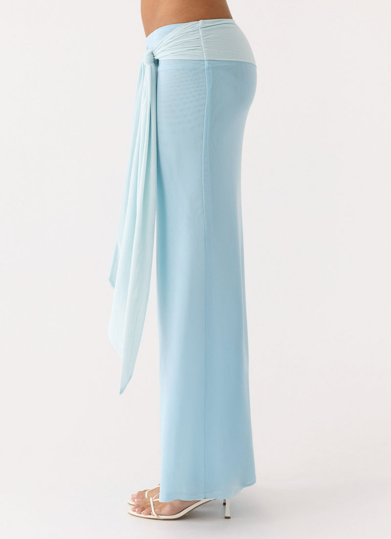 Delani Maxi Skirt - Blue