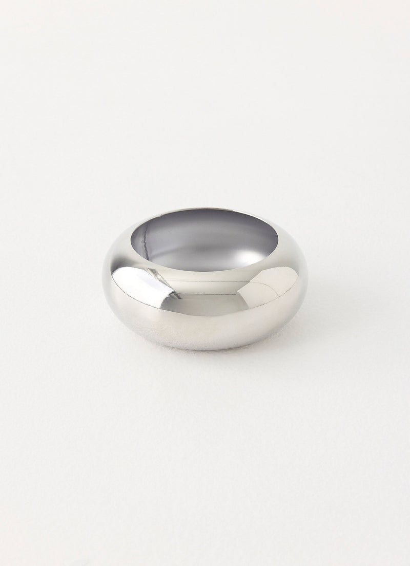 Driftline Bangle - Silver