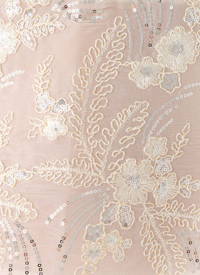 Elsas Sequin Top - Ivory