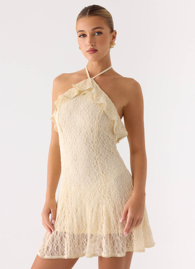 Every Second Mini Dress - Ivory