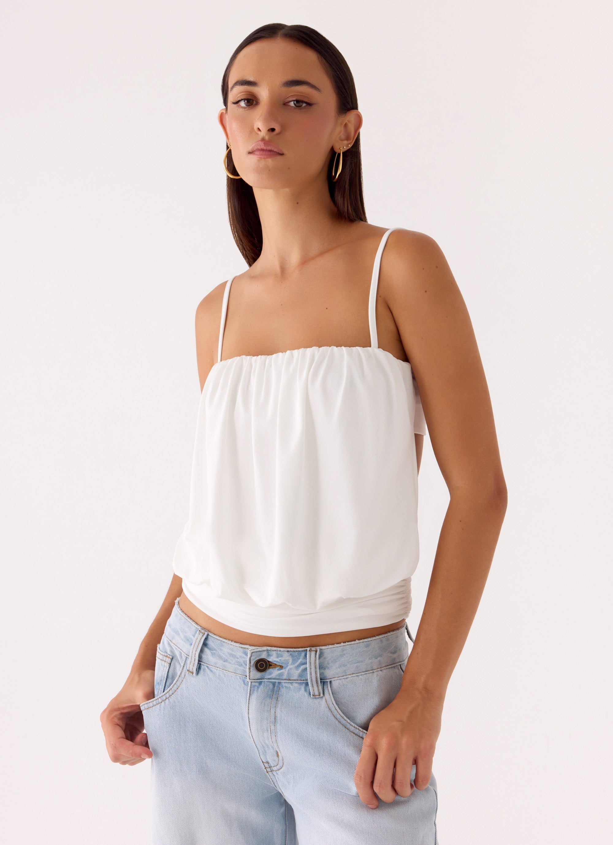 Final Touch Top - Ivory – Peppermayo Canada