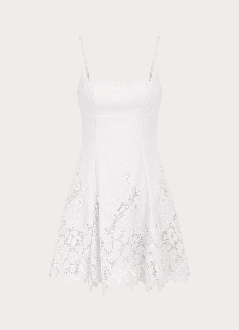 Florine Mini Dress - White