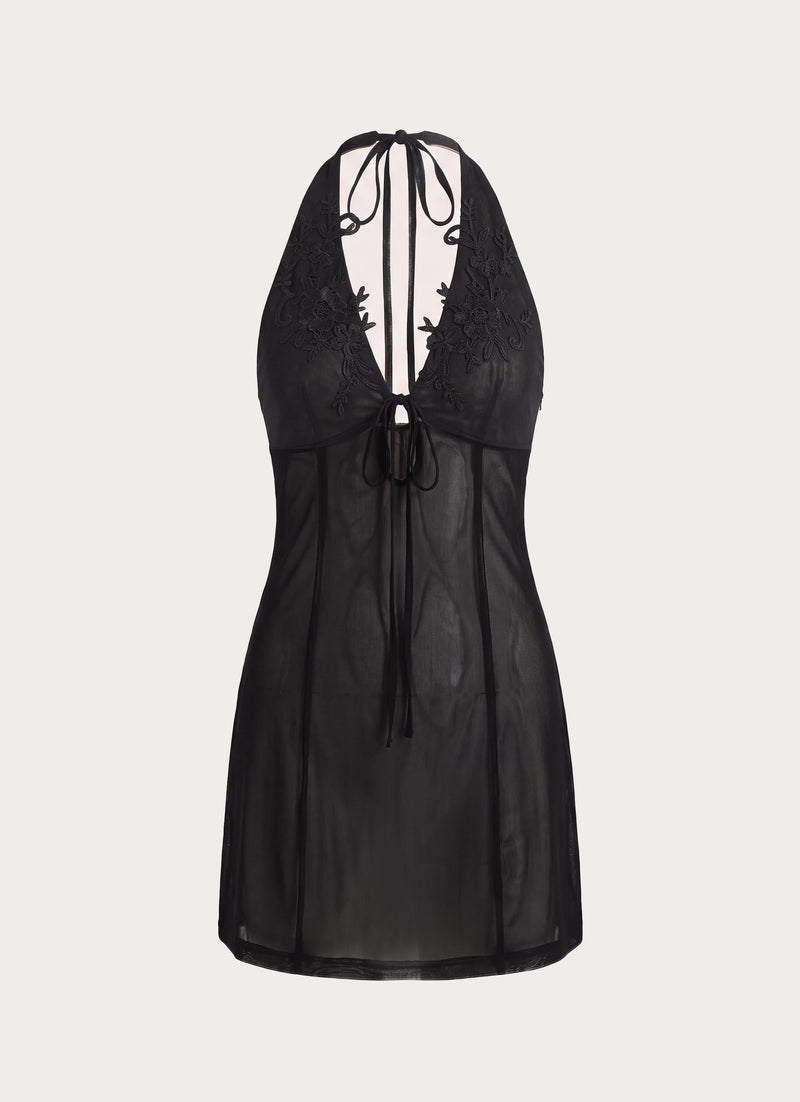 Frenchy Mini Dress - Black