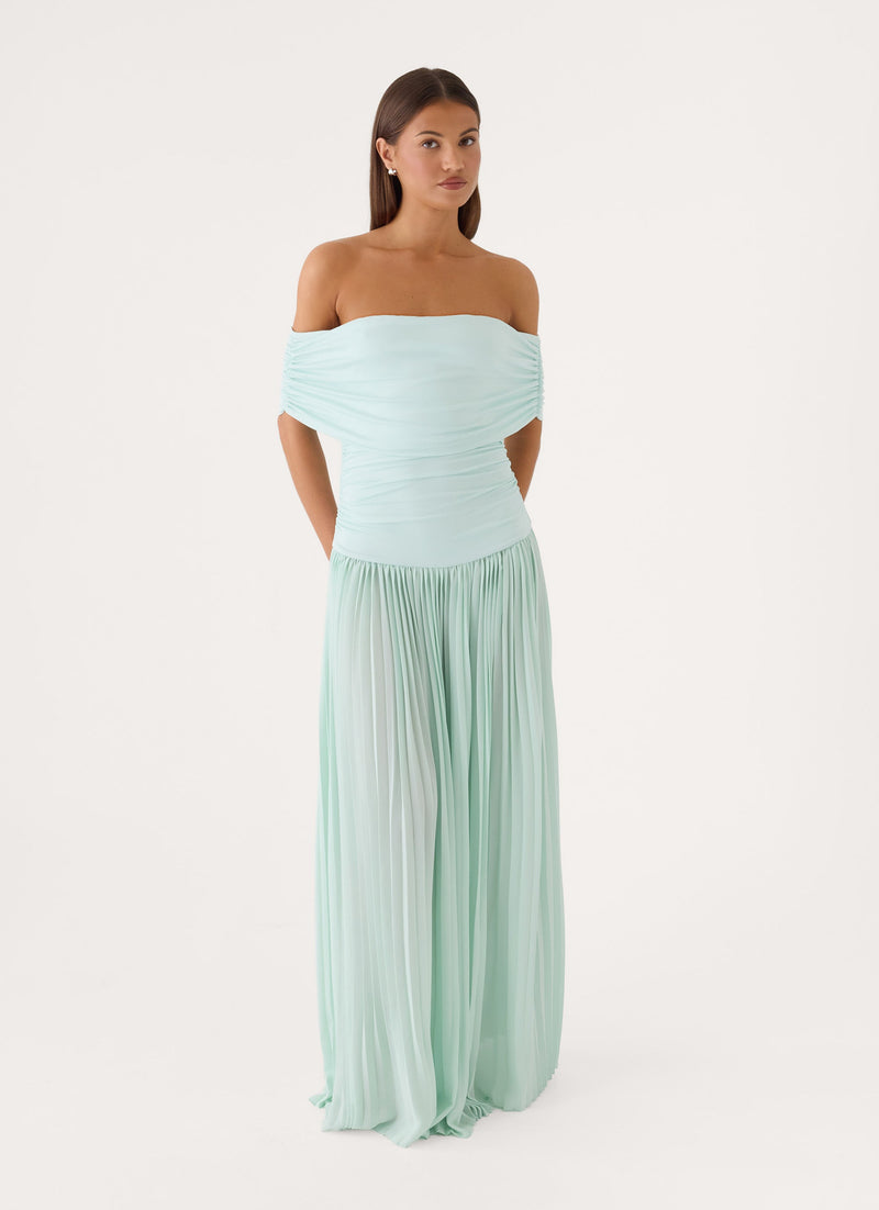 Harvest Sky Maxi Dress - Mint