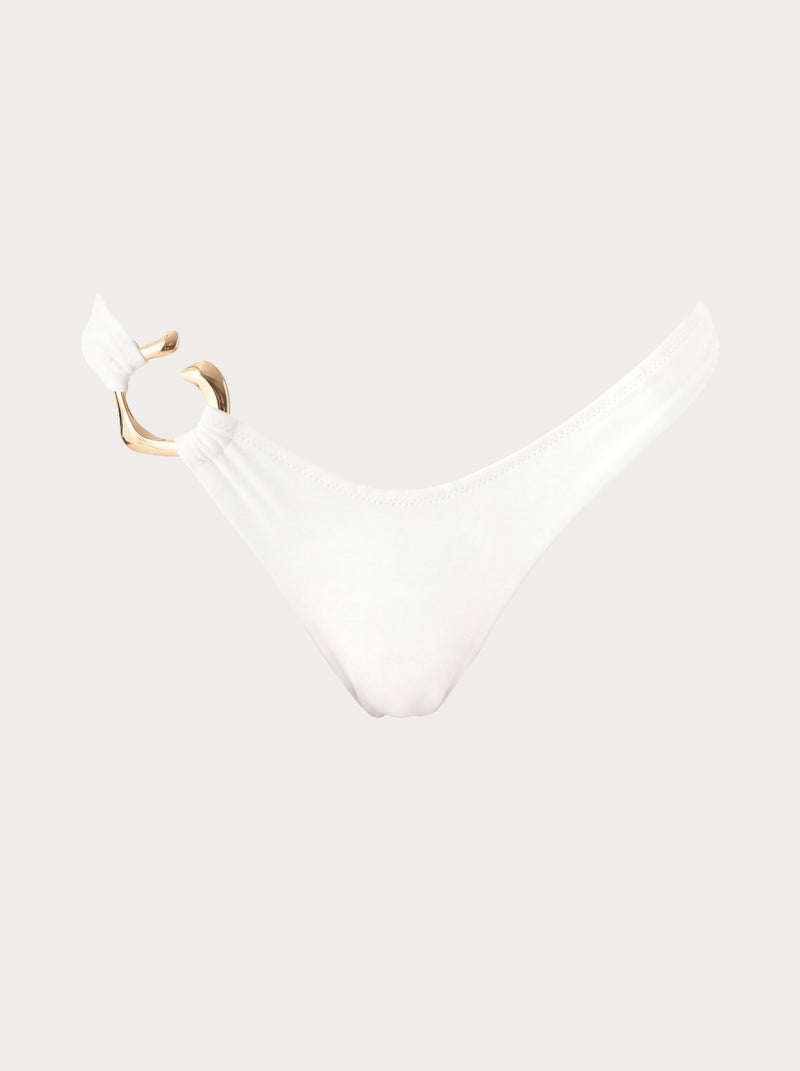 House Party Bikini Bottoms - White