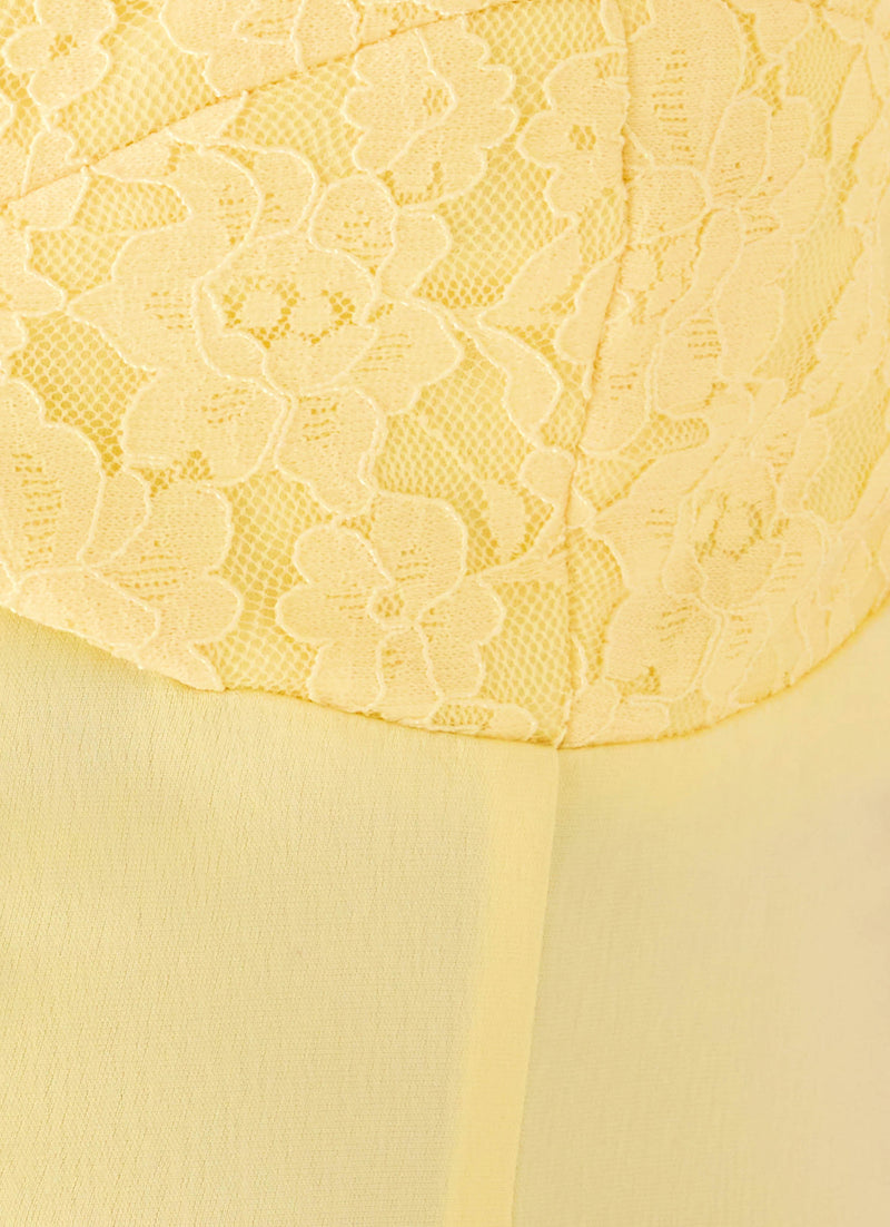 Joan Maxi Dress - Yellow