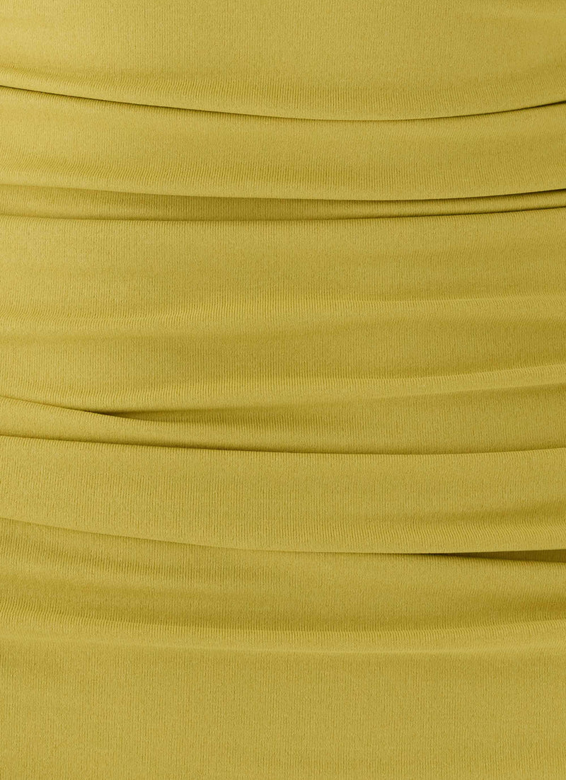 Liana Maxi Dress - Olive Green
