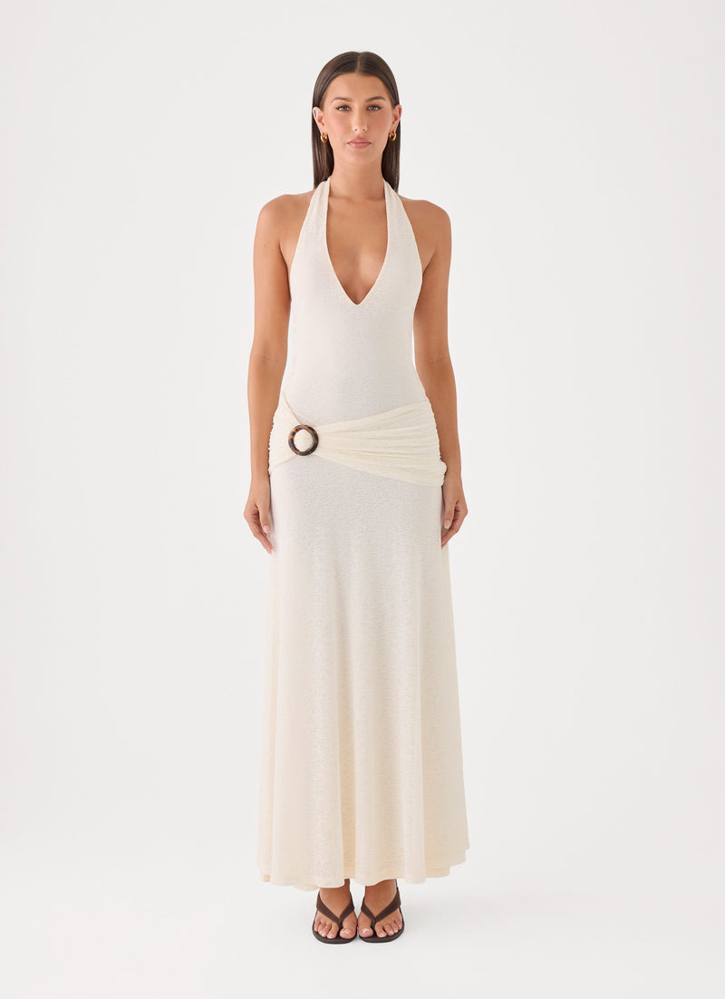 Lisa Maxi Dress - Ivory
