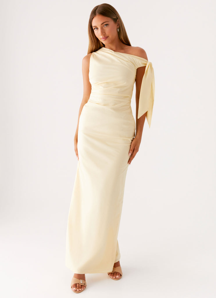 Marella Maxi Dress - Yellow