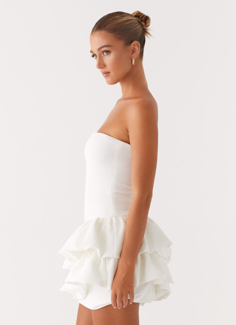 Marie Mini Dress - White