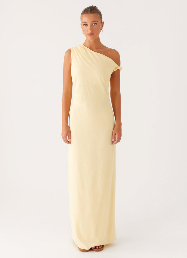 Mckenna Maxi Dress - Yellow