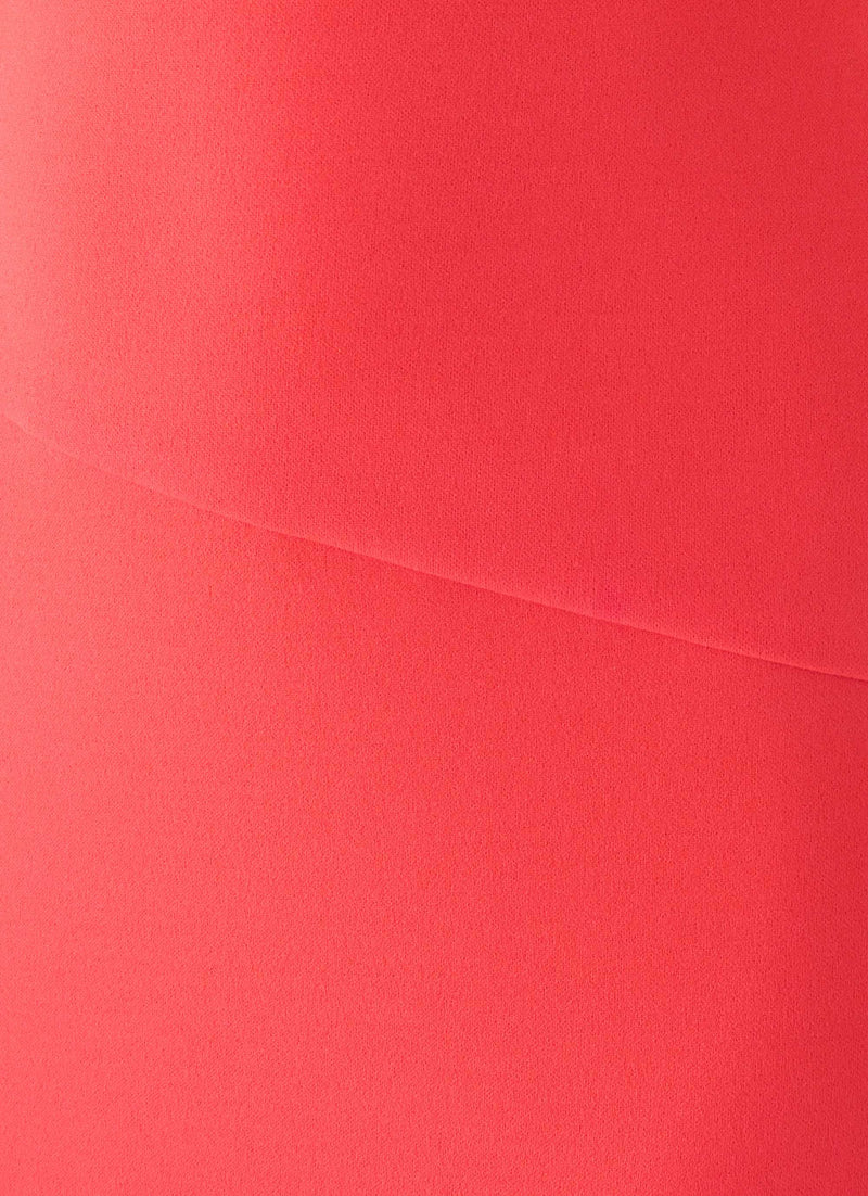 Nardin Maxi Dress - Coral Red