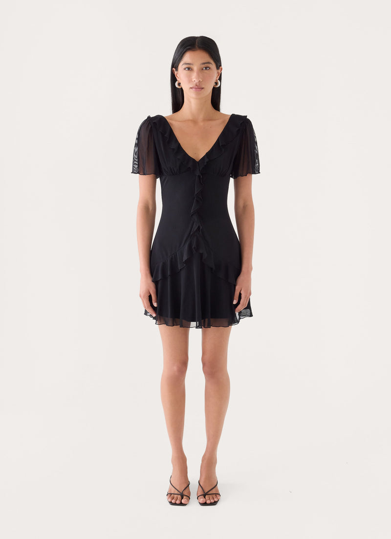 Noeline Mini Dress - Black