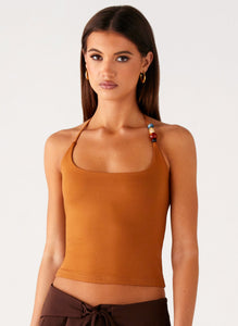 Palm Beach Top - Tan