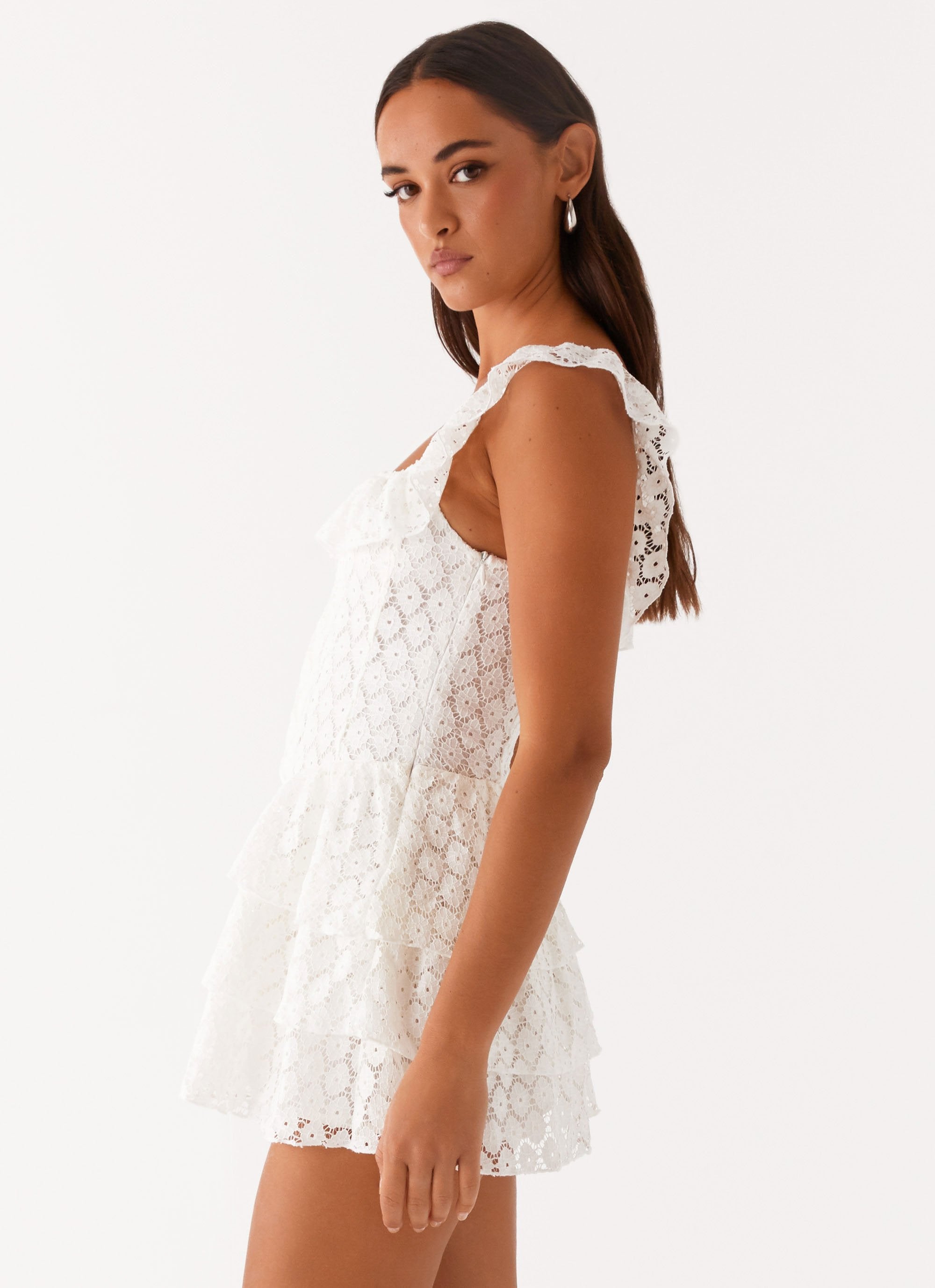 Paradise Dreams Corset Mini Dress - White – Peppermayo Canada