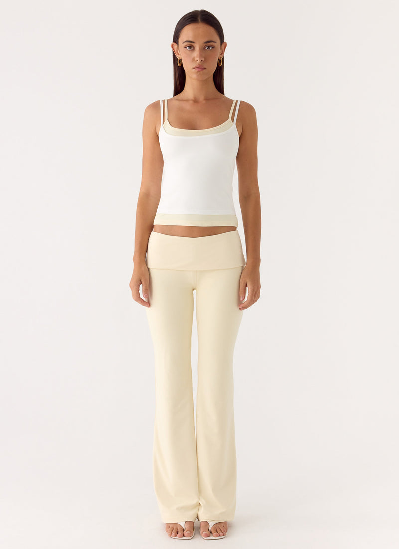 Renae Top - Baby Yellow