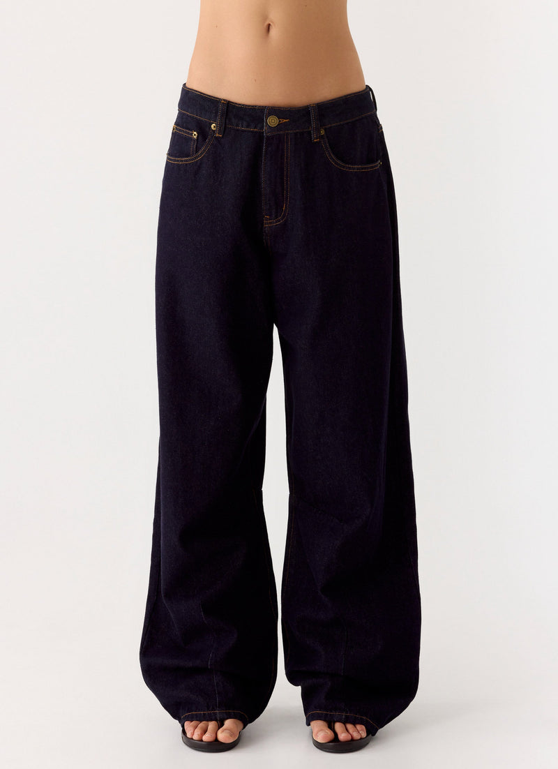 Ronan Denim Jeans - Raw Indigo