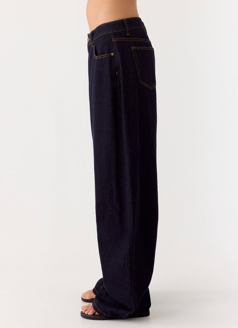 Ronan Denim Jeans - Raw Indigo