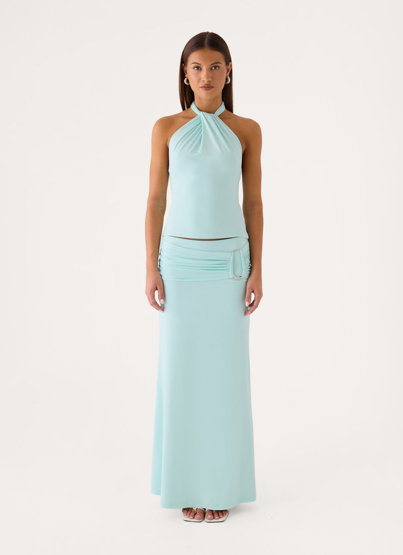 Rosanna Maxi Skirt - Mint