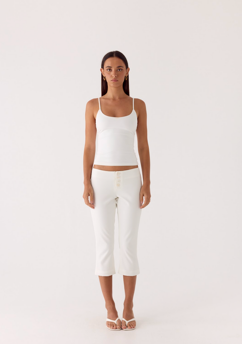 Andrea Pants - White