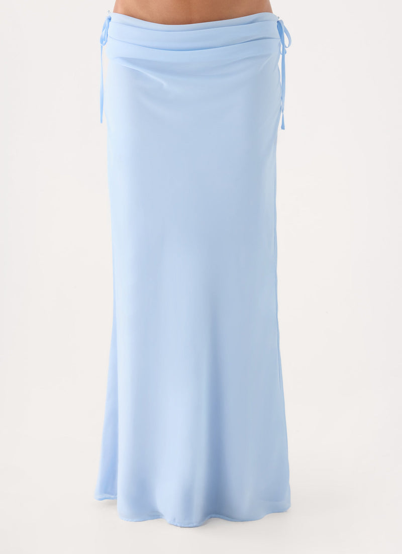 Selesa Maxi Skirt - Blue