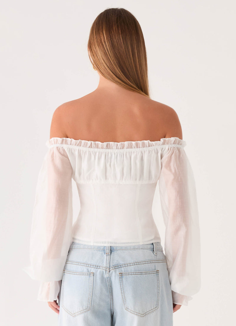 Serelith Top - White