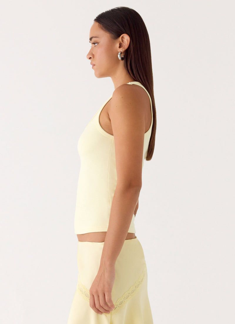 Silka Top - Yellow