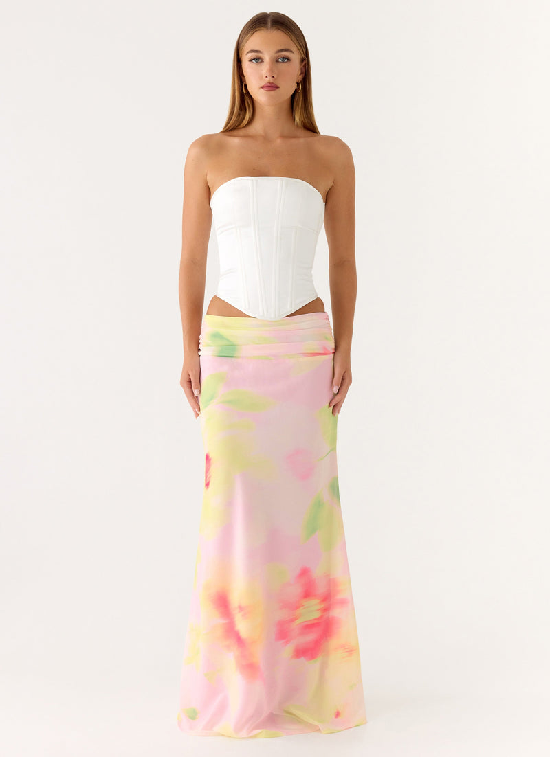 Sinnie Maxi Skirt - Floral Romance