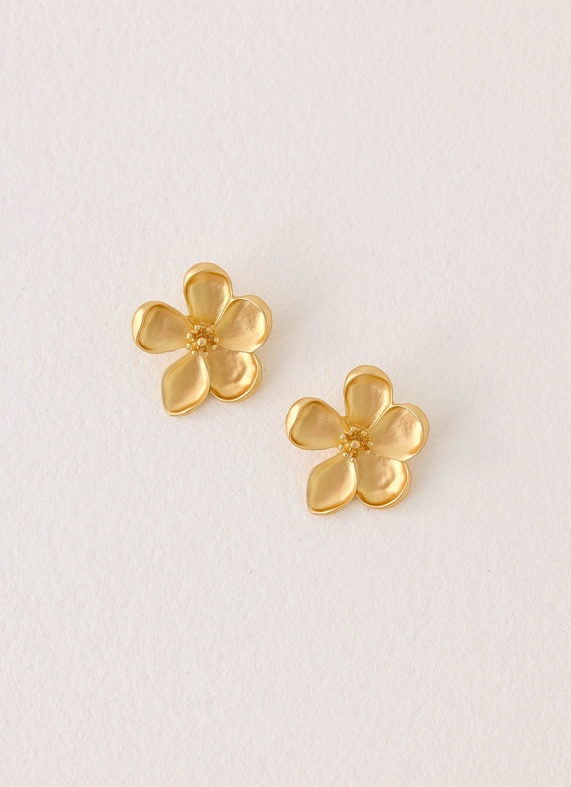 Solace Earrings - Gold