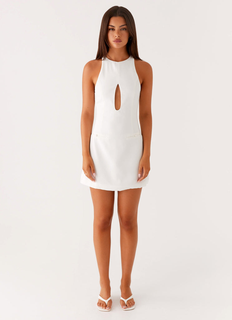 Stacy Mini Dress - White