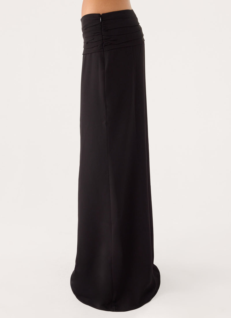 Tillie Maxi Skirt - Black