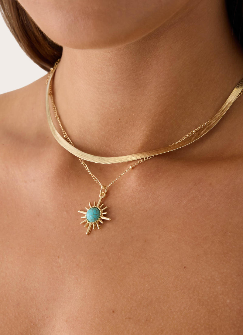 Valeta Necklace - Gold