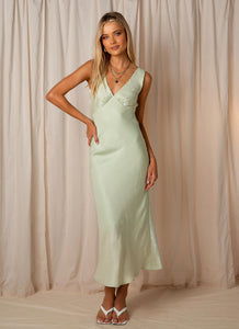 Loren Maxi Dress - Sage - Peppermayo