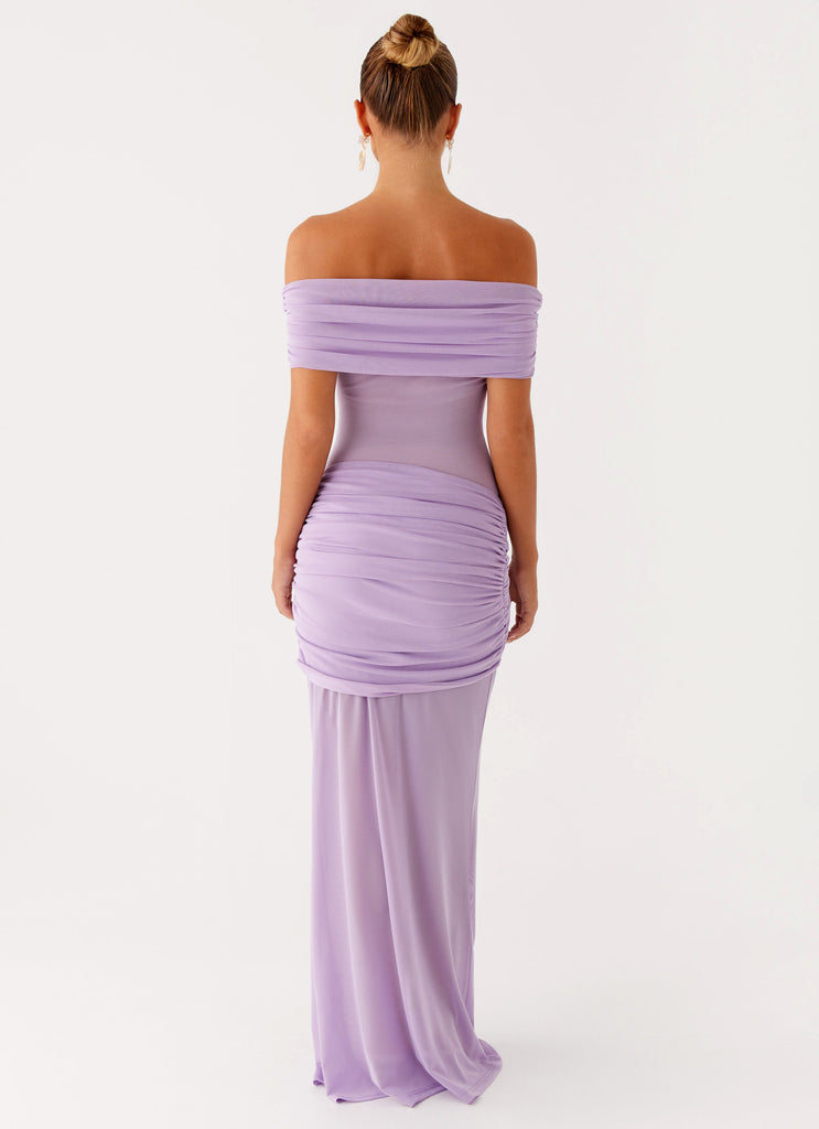 Benji Maxi Dress Lilac 3 Peppermayo