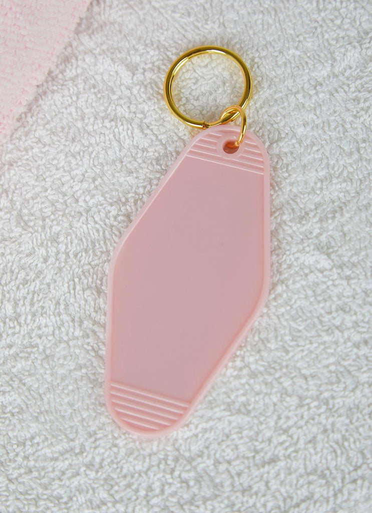 Room 126 Keyring - Pink - Peppermayo