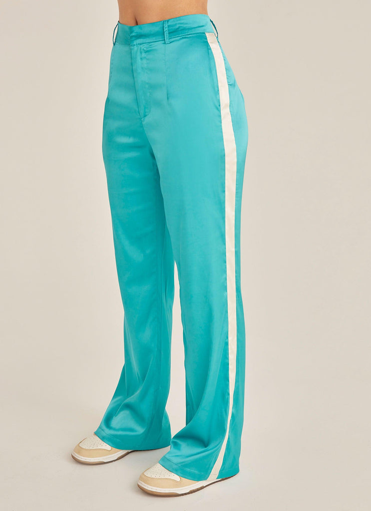 Vintage Lovers Pants - Turquoise - Peppermayo