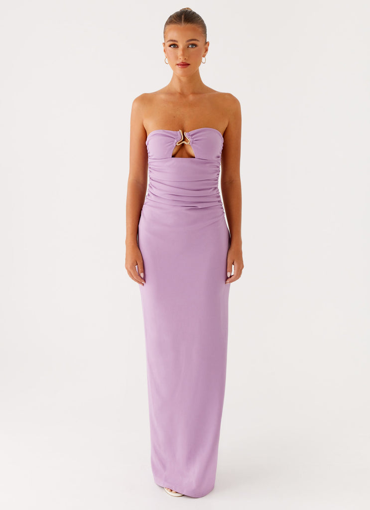 Eryn Maxi Dress Lilac 1 Peppermayo