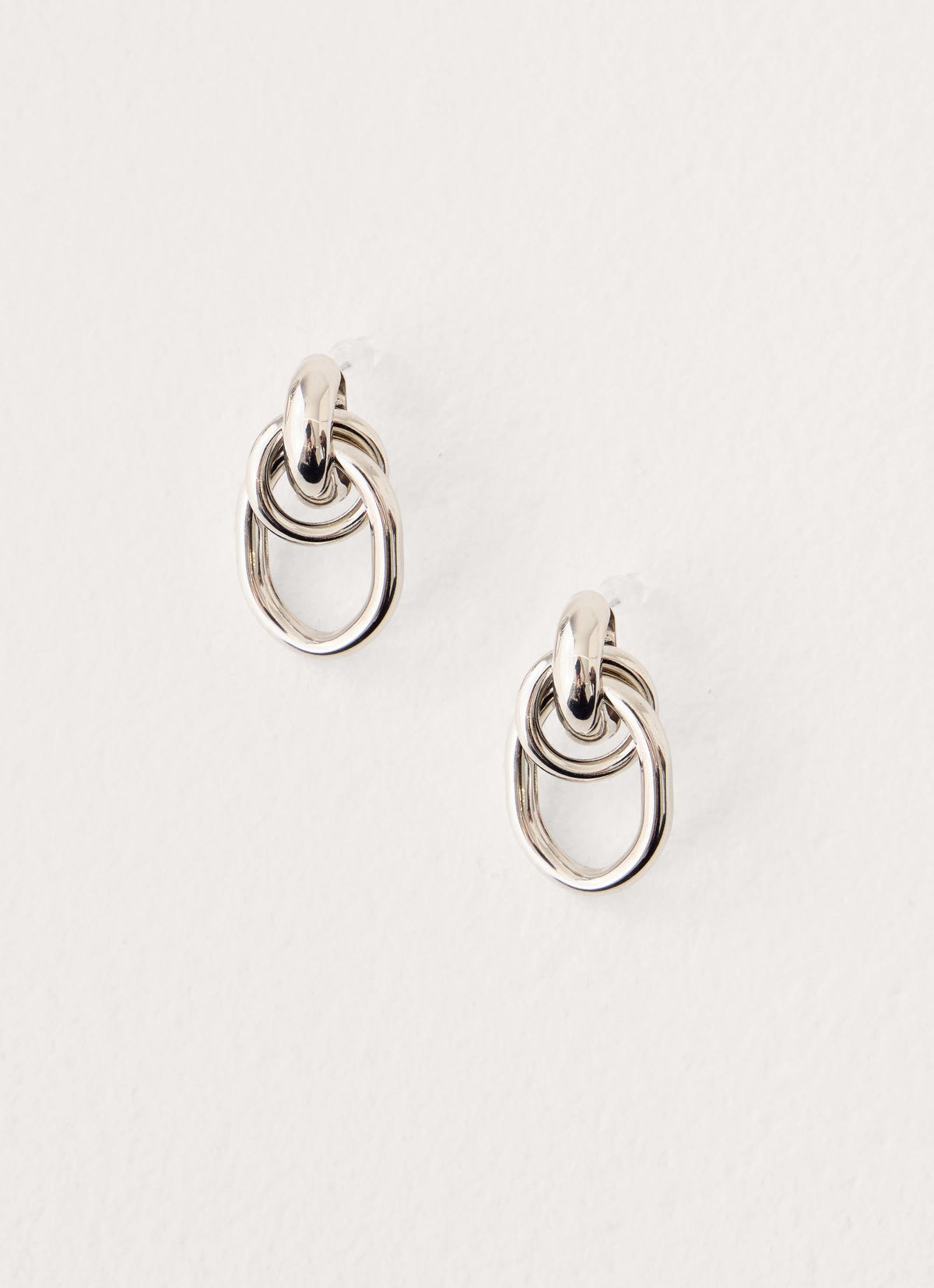 Above It Earrings - Silver
