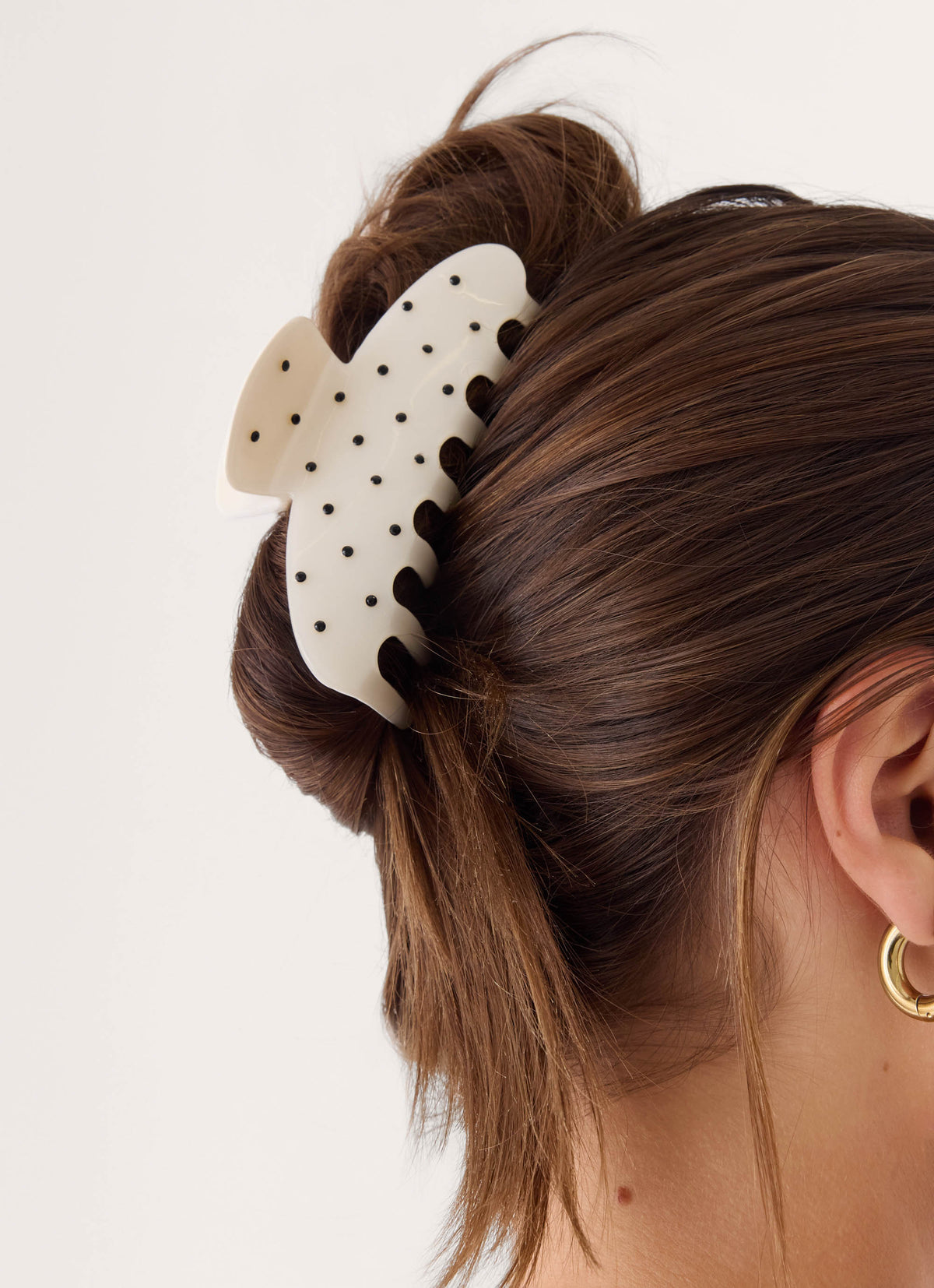 Adele Claw Clip - Ivory