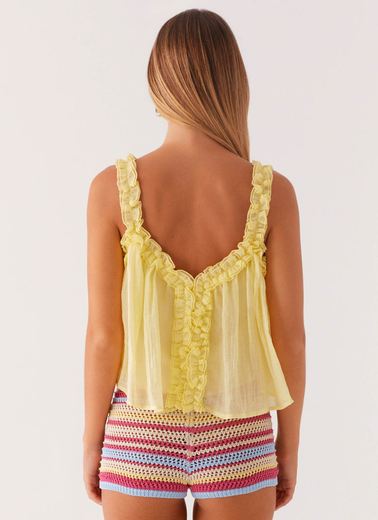 Aimee Top - Yellow