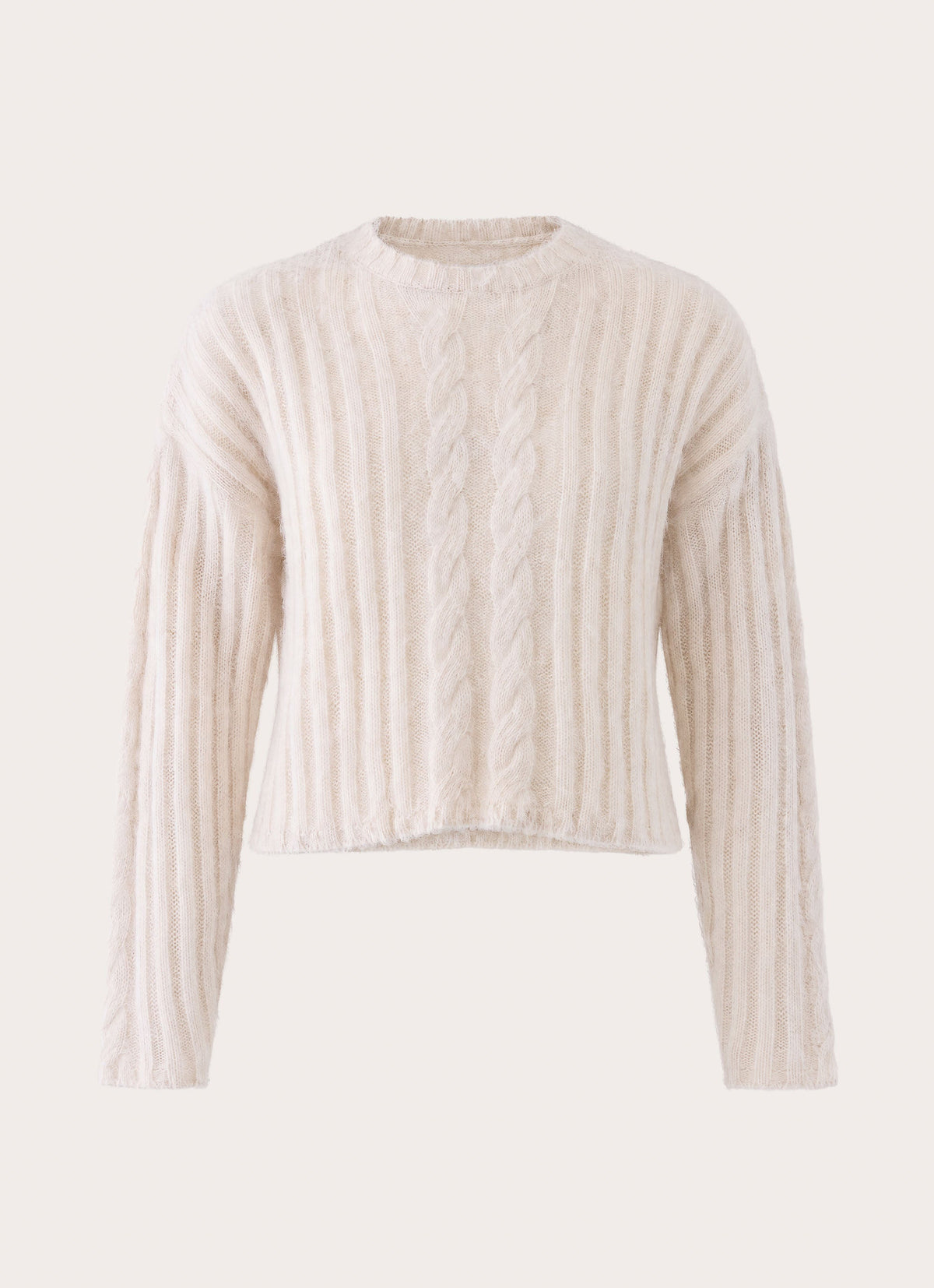 Aleyah Knit Jumper - Cream