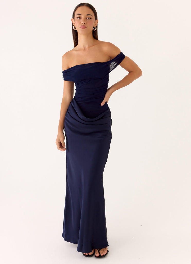 Alicent Maxi Dress - Navy
