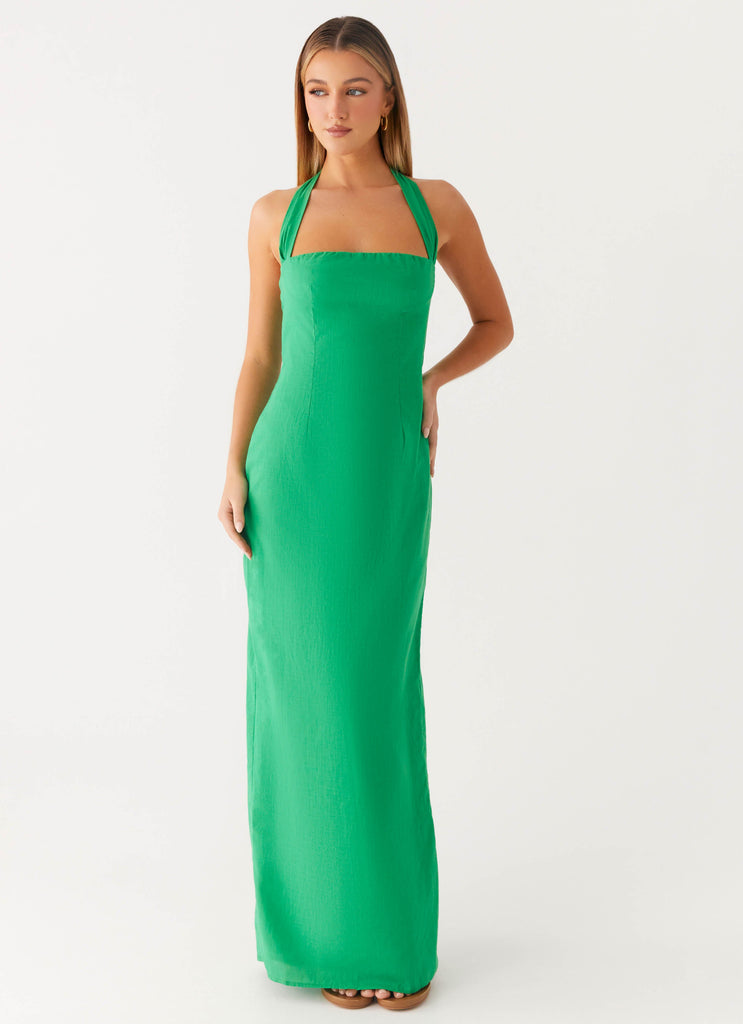 Allyse Cotton Maxi Dress - Cactus